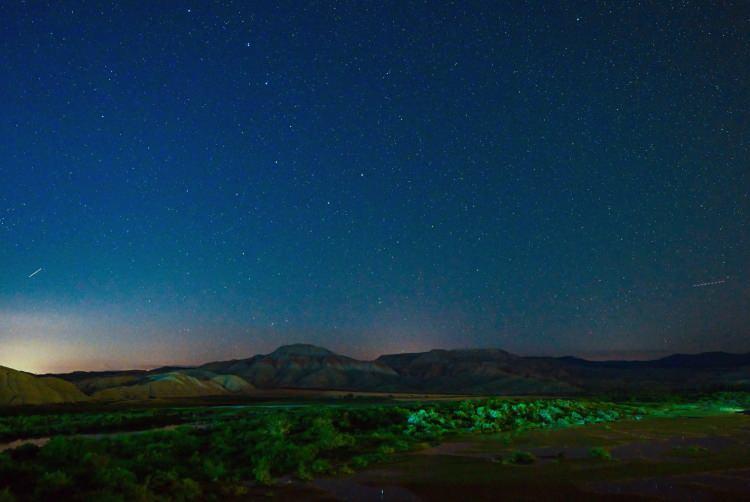 <p>Ankara'nın Nallıhan Kuş Cenneti'nde, Perseid meteor yağmuru gözlemlendi.</p>
