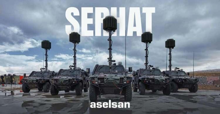 <p>Seyyar Havan Tespit Radarı SERHAT</p>