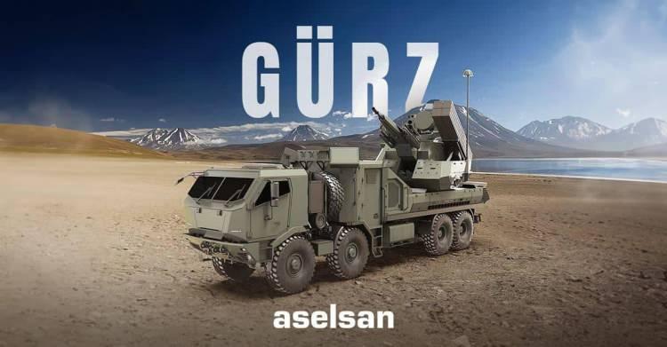 <p>Hava ve Füze Savunma Sistemi GÜRZ</p>