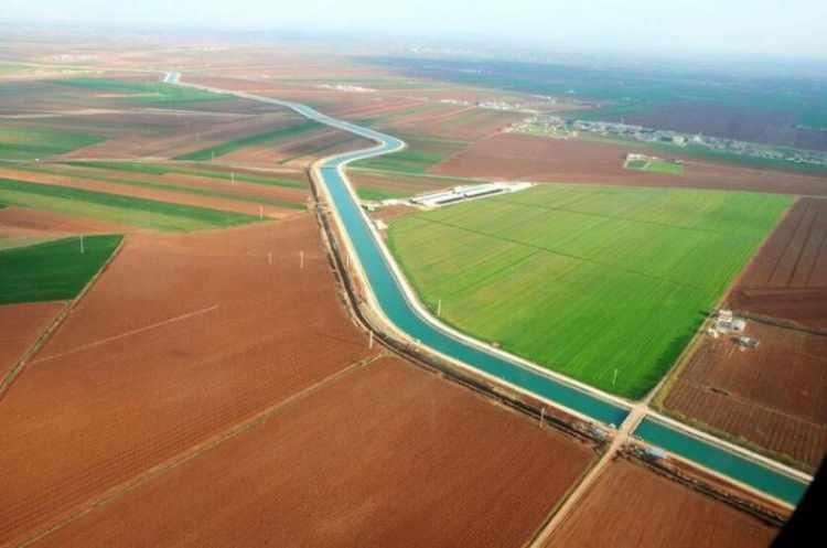 <p><strong>Ayrıca bölgemizde tarım ile uğraşan binlerce çiftçimize yeni iş alanları, gençlerimize de yeni istihdam alanları oluşacaktır. GAP suyu bereketli topraklara hayat verecektir. Mardin'imize hayırlı uğurlu olsun"</strong> dedi.</p>
