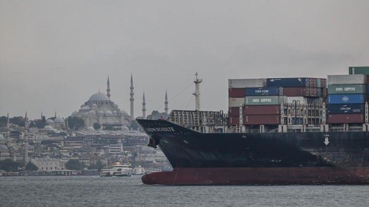 <p>Hong Kong bandıralı Joseph Schulte adlı gemi, çarşamba günü Ukrayna Limanı'dan ayrılarak İstanbul Boğazına doğru yola çıkmıştı.</p>
