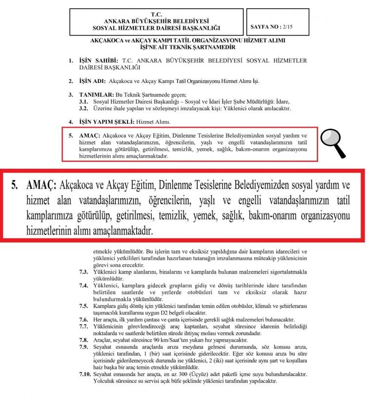 <p>Yerel seçimlere 6 ay gibi bir zaman kala ABB Başkanı Mansur Yavaş’ın hizmet aşkı tuttu. 4 buçuk yıldır Ankara’ya tek bir çivi çakmadan algı yönetimi ile Ankara’yı yönettiğini zanneden Yavaş, seçimi kazanamayacağını anlayınca ‘Bakın hizmet ediyoruz’ diyebilmek için muhtarlara 7 günlük tatil organizasyonu yaptı. Yapılan organizasyonda bütün masraflar ABB kasasından karşılanacağı belirtilirken söz konusu organizasyonun asıl amacının ABB’den yardım ve sosyal hizmet alan vatandaşların, öğrencilerin yaşlı ve engelli vatandaşların tatil kamplarına götürülüp, getirilmesi olduğu ortaya çıktı.</p>
