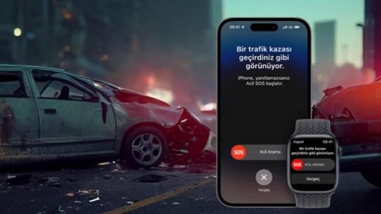 <p><span style="color:#B22222"><strong>İPHONE'UN BU HİZMETİ DAHA ÖNCEDEN DE HAYAT KURTARMIŞTI</strong></span></p>

<p> </p>

<p>iPhone 14 sahibi bir sürücünün 120 metrelik uçurumdan düşmesinin ardından Apple'ın 'çarpışma algılama teknolojisi' uyarı gönderdi. Olay yerine giden arama kurtarma ekipleri sürücüyü canlı olarak yukarı çıkardı.</p>
