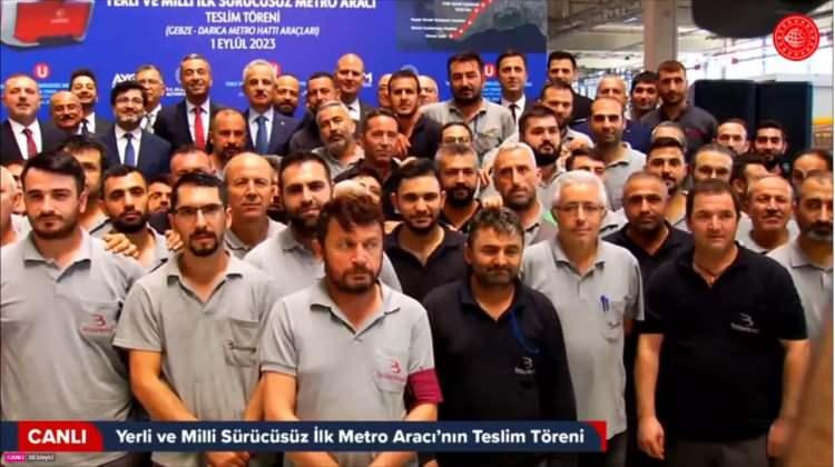 <p><strong>&nbsp;Cumhurbaşkanımızla birlikte a&ccedil;ılışını ger&ccedil;ekleştireceğiz. Milli teknoloji hamlemizin somut &ouml;rnekleri yerinde g&ouml;r&uuml;lm&uuml;ş olacak.</strong></p>

<p>&nbsp;</p>

