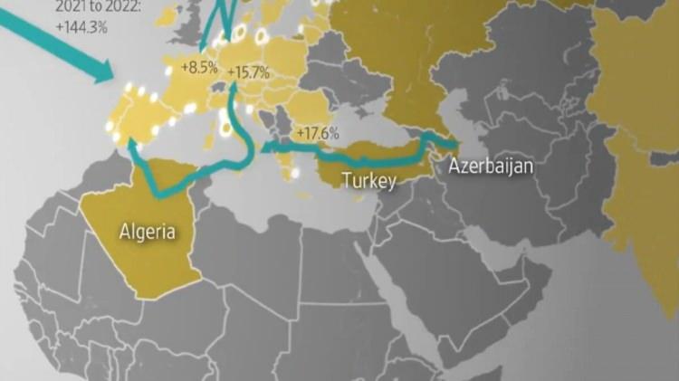 <p>İtalyan Eni şirketinin Cezayir'e büyük yatırım yaptığını belirten Wall Street Journal, Kongo kıyısı açıklarında bir tesiste sıvılaştırılmış doğal gaz üretmeye de çok yakın olduğunu belirtiyor. </p>
