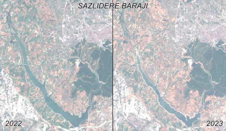 <p>Barajlarda en az yüzeysel küçülme yüzde 0,2 ile Ömerli ve yüzde 4,6 ile Darlık'ta meydana geldi.</p>