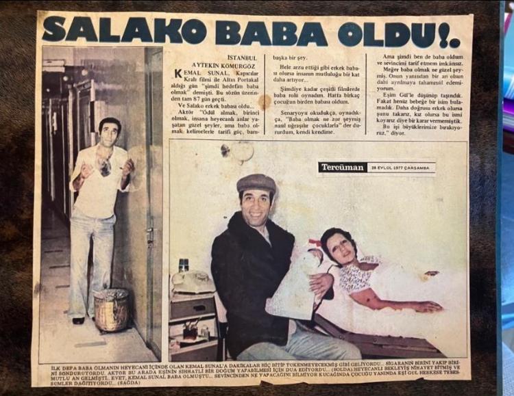 <p><span style="color:#800000"><strong>"EVET, BEN DOĞDUM"</strong></span></p>

<p>Ali Sunal gazete kupürünü, <em><strong>"22 Eylül... Evet, ben doğdum. Buyurun bu da doğduğumu haber veren başlıklardan biri"</strong></em> notuyla paylaştı.</p>
