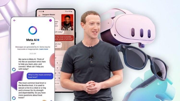 <p>Şirketin Çarşamba günü düzenlediği Connect etkinliğinde Mark Zuckerberg, Meta'nın sosyal medya platformlarına insan benzeri konuşmalar yapabilen yeni yapay zeka asistanlarını entegre edeceğini duyurdu.</p>
