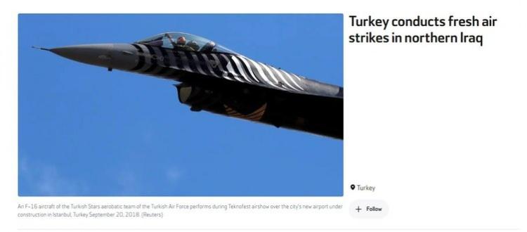 <p>Al Arabiya News da Türkiye'deki gelişmelerden bahseden ajanslar arasındaydı.</p>

<p>Gazete, Türkiye'nin Irak'taki operasyonlarını ele aldı.</p>
