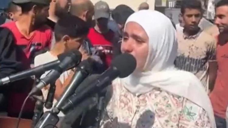 <p><strong>Gazze'de Filistinli bir kız dünyaya çağrıda bulundu. "Biz sadece birer çocuğuz. Bizim suçumuz ne? Müslümanlar devletler, neredesiniz?"</strong></p>

