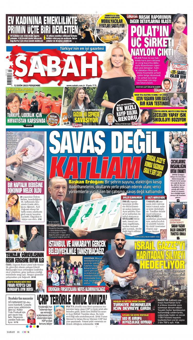 <p>12 Eylül Perşembe günü atılan gazete manşetlerini siz değerli okurlarımız için derledik...</p>