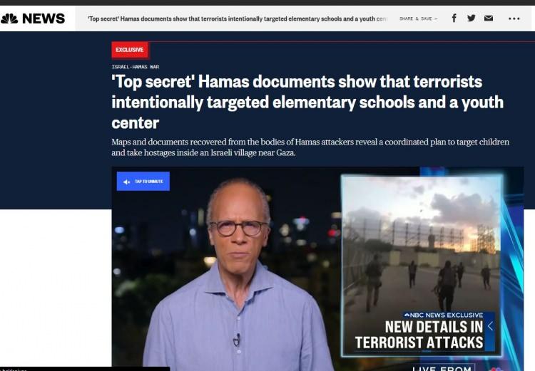 <p>Cumhurbaşkanlığı İletişim Başkanlığı Dezenformasyonla Mücadele Merkezi, ABD'nin popüler televizyon kanalı NBC'nin  'Çok gizli Hamas belgeleri' diye servis ettiği haberin yalan olduğunu ortaya çıkardı.</p>
