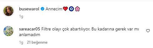 <p>​<strong>İşte, Buse Varol'un paylaşımına gelen yorumlardan bazıları;</strong></p>
