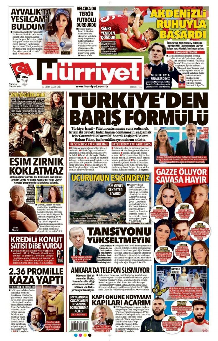 <p>17 Ekim Salı günü atılan gazete manşetlerini siz değerli okurlarımız için derledik...</p>