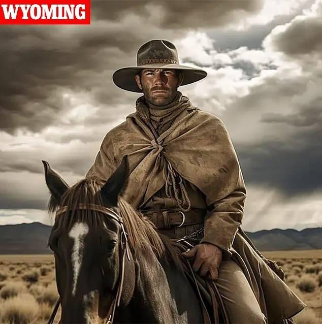 <p>Wyoming'deki insanların Avrupa'daki imajı için yapılan görüntü, ünlü Vahşi Batı aktörü Clint Eastwood'a benziyor</p>

<p> </p>
