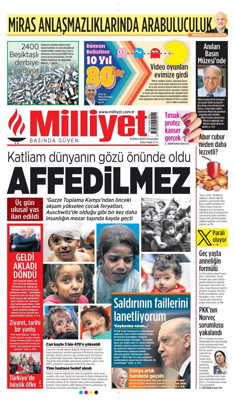 <p>19 Ekim Perşembe günü atılan gazete manşetlerini siz değerli okurlarımız için derledik...</p>