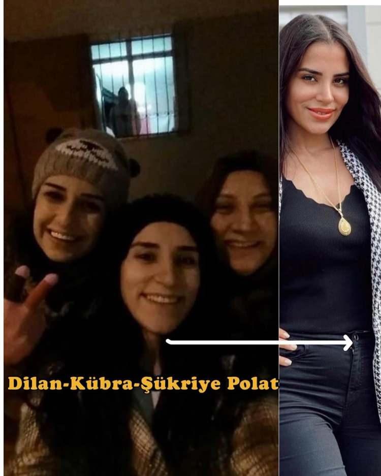 <p><strong>Dilan Polat'ın görüncesi Kübra Polat</strong></p>
