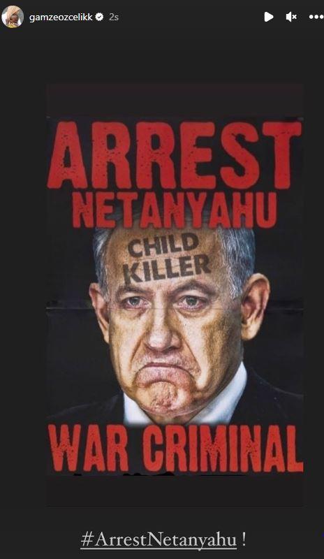 <p><span style="color:#B22222"><strong>"Netanyahu'yu tutuklayın!"</strong></span></p>
