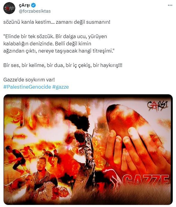 <p>Beşiktaş taraftar grubu Çarşı</p>