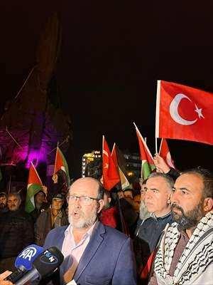 <p><strong>ÇANAKKALE</strong></p>

<p>Çanakkale'de İsrail'in Gazze'deki hastaneye saldırısı protesto edildi</p>

<p> </p>
