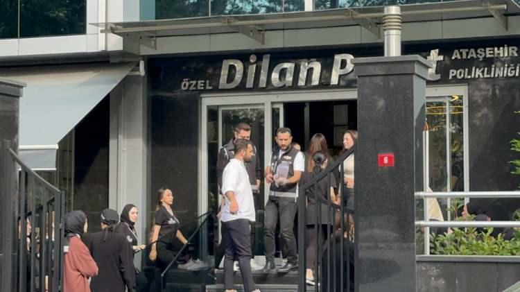 <p>Bu arada, polis ekipleri Ataşehir'deki Özel Dilan Polat Ataşehir Polikliniği'ne geldi. Ekiplerin, içerideki çalışmaları sürerken poliklinik çalışanları da dışarıda bekliyor.</p>

<p> </p>
