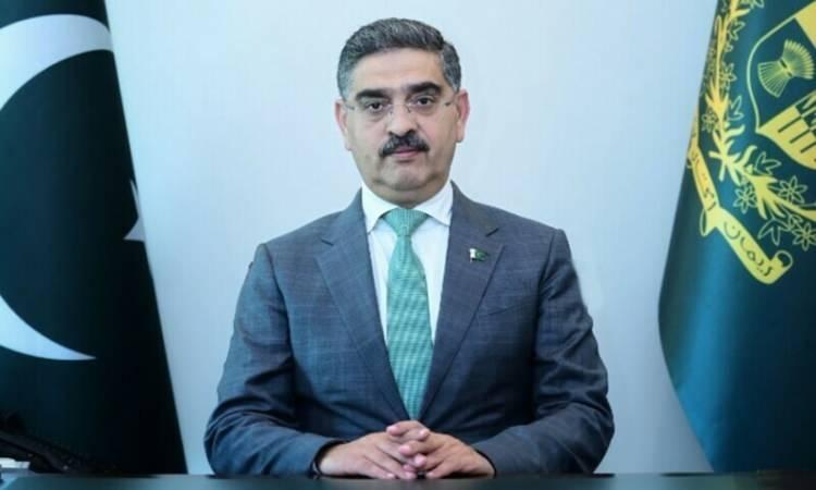 <p>Pakistan Başbakanı Enver Kakar, Pazar günü Türkiye halkını 100. yıldönümleri dolayısıyla kutladı.</p>
<p> </p>
<p>Kakar mesajında, Pakistan hükümeti ve halkı adına, Türkiye Cumhuriyeti’nin yüzüncü yılı münasebetiyle kardeş Türkiye halkına en içten tebriklerini sunduğunu ifade etti.</p>