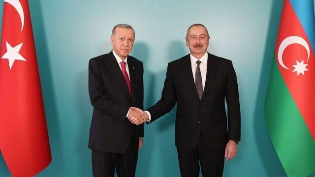<p>Azerbaycan Cumhurbaşkanlığı tarafından yapılan açıklamada, Azerbaycan Cumhurbaşkanı İlham Aliyev, Cumhurbaşkanı Recep Tayyip Erdoğan'a 