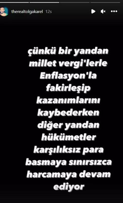 <p><strong><span style="color:#B22222">Çünkü bir yandan millet vergilerle enflasyonla fakirleşip kazanımlarını kaybederken diğer yandan hükümetler karşılıksız para basmaya sınırsızca harcamaya devam ediyor."</span> yorumunda bulundu.</strong></p>
