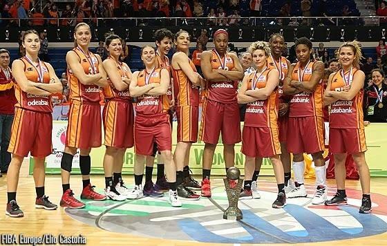 <p>2014: Galatasaray Kadın Basketbol Takımı, 2014 yılında EuroLeague Women finalinde ezeli rakibi Fenerbahçe'yi 69-58 yenerek Avrupa'nın 1 numaralı kupasını kazanmıştır.</p>