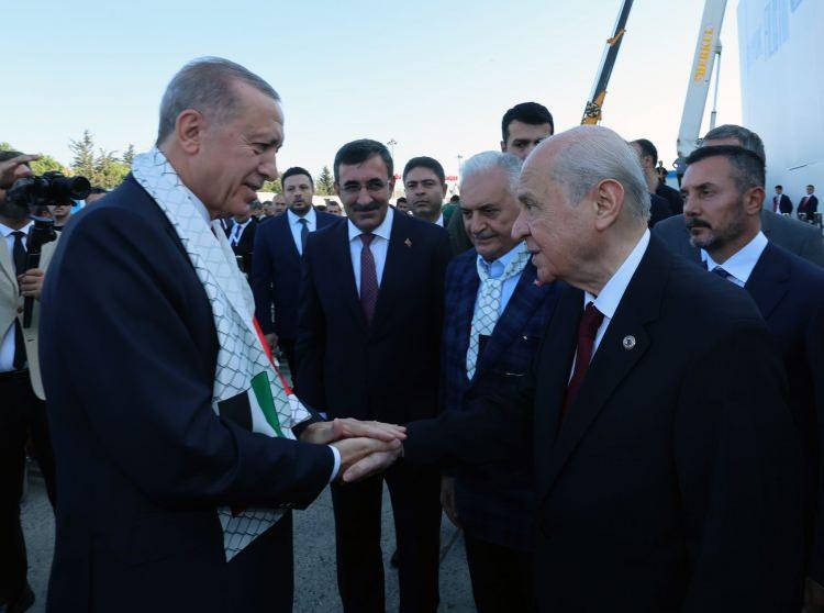 <p>İşte Erdoğan'ın liderlerle kareleri;</p>
