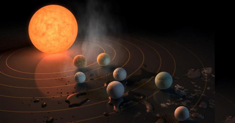 <p><span style="color:#B22222"><strong>YENİ BİR GEZEGEN SİSTEMİ KEŞFETTİ</strong></span></p>

<p> </p>

<p>Kepler-385 sistemindeki son derece sıcak yedi güneş dışı gezegenin ya da<strong> "ötegezegenin"</strong> her biri yörüngesinde döndükleri güneş benzeri yıldızdan, güneş sistemindeki herhangi bir gezegenin güneşten aldığından daha fazla radyasyon aldı.</p>
