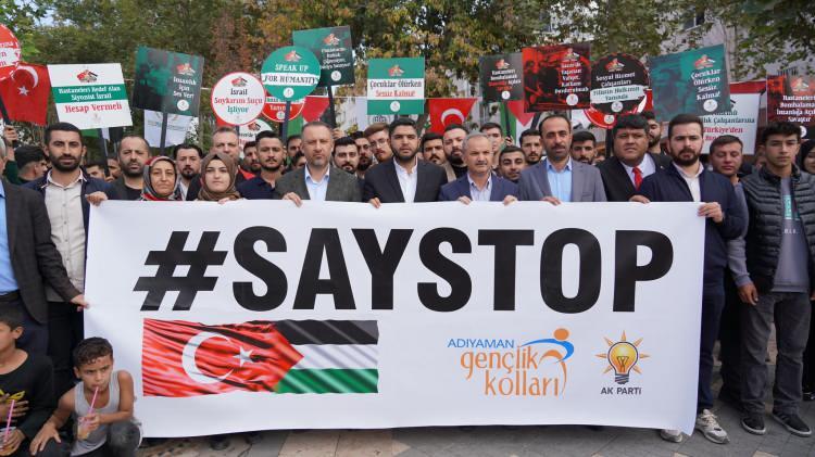 <p>AK Parti Gençlik Kolları Başkanı ve İzmir Milletvekili Eyyüp Kadri İnan, sosyal medya platformu X'den yaptığı paylaşımda, "#SayStop çağrımız bugün ikinci eylemiyle devam ediyor" dedi. İnan paylaşımında şu ifadeleri kullandı:</p>
