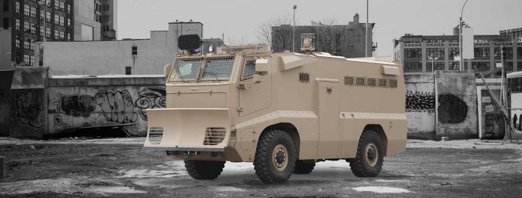 <p><strong>ISV Zırhlı aracı Otokar</strong></p>
