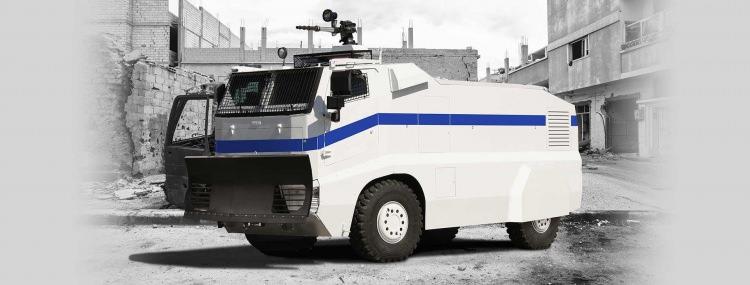 <p><strong>ISV Zırhlı aracı Otokar</strong></p>
