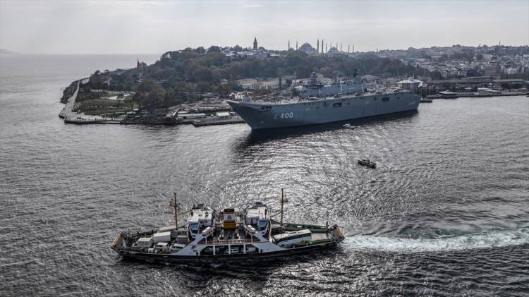 <p>TCG Anadolu yarın saat 18.00'a kadar ziyaretçilerini bekliyor. </p>
