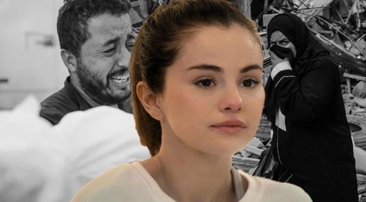 <p><span style="color:#B22222"><em><strong>Katil İsrail'in Filistin'deki yoğun saldırıları tüm dünyayı ayağa kaldırırken sanat dünyasından ünlü isimlerde vahşet karşısında art arda paylaşımlar yapmaya devam ediyor. Uzun bir süre sessizliğini koruyan dünyaca ünlü yıldız Selena Gomez, günler sonra ilk kez konuştu.</strong></em></span></p>
