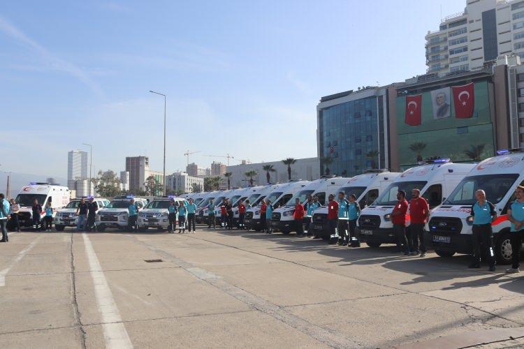 <div>“Muhtemel bir çatışmasızlık durumu ilan edildiğinde uygun yerlere sahra hastanelerimizi inşa edeceğiz”</div>
<div>Yorulmaz, “Aynı zamanda oradaki sağlık sistemine ve hastanelere enerji desteği vermek için de yine bakanlığımız burada bir planlamaya girdi ve jeneratörlerimizi de götürüyoruz. Uygun koşullar sağlandığında Filistin içerisinde de uluslararası kuruluşların baskıları sonucunda orada muhtemel bir çatışmasızlık durumu ilan edildiğinde uygun yerlere sahra hastanelerimizi inşa edip, oradaki insanlara sağlık hizmeti desteğinde bulunacağız” diye konuştu.</div>
