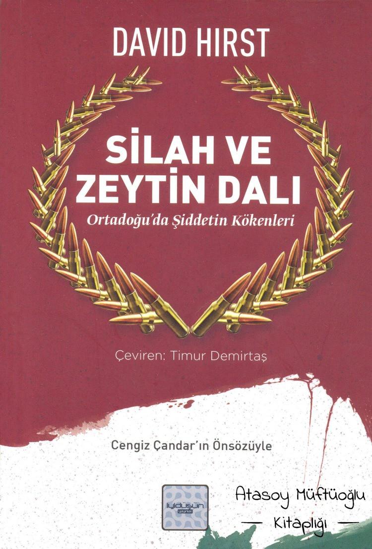<p><span style="color:#FF0000"><strong>SİLAH VE ZEYTİN DALI ORTADOĞU'DA ŞİDDETİN KÖKENLERİ</strong><br />
<strong>David Hirst</strong></span></p>
<p>"Çeşitli üniversitelerde on yılı aşan bir süre “Modern Ortadoğu Tarihi” dersi vermiş ve Albert Hourani’den Bernard Lewis’e ölümsüz Ortadoğu tarihçilerinin eserlerinden yararlanmış biri olarak, David Hirst’ün Silah ve Zeytin Dalı’nın en özgün Ortadoğu tarih kitapları arasında yerini almış olduğunu ve bir ders kitabı olarak değerini hiçbir zaman yitirmeden, Silah ve Zeytin Dalı’nın da ölümsüzleşmiş olduğunu rahatlıkla söyleyebilirim. Ortadoğu’nun Yirminci Yüzyılı’nın mükemmel bir anlatımı olan bu kitabı kütüphanelerine yerleştirecek herkes, Yirmibirinci Yüzyıl’ın talihli insanları arasında sayılmalıdır."</p>