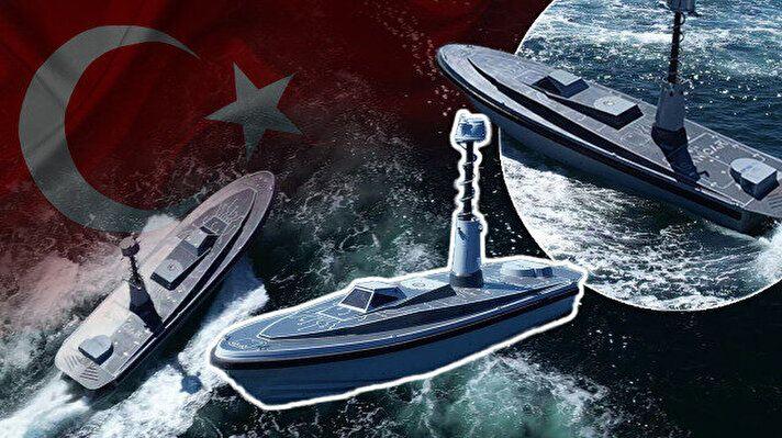 <p>Yapay zeka, öğrenen algoritmalar, büyük veri, veri füzyonu, otonom sistemler teknolojileri kullanılarak geliştirilmekte olan Sancar, 12,73 metre uzunluğuna, 3,3 metre genişliğine, 9 ton deplasmana sahip bulunuyor. Sancar, 40 knots'ın üzerinde hıza, 740 kilometrenin üzerinde seyir menziline ulaşıyor.</p>
<p> </p>