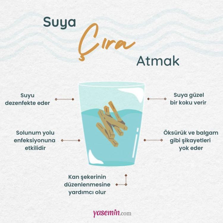 <p>Çıra suyu, hem sağlıklı hem de lezzetli bir içecek olarak damacana suyunu daha faydalı hale getiriyor. Çıra suyunun sağlığa faydalarından yararlanmak için günde 2-3 bardak tüketmek yeterli oluyor. Çıra suyu, sağlığınız ve lezzetiniz için doğal bir seçenek.</p>
