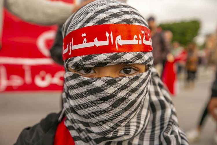 <p>Tunus’ta, Filistin Halkıyla Uluslararası Dayanışma Günü münasebetiyle gösteri düzenlendi. </p>
