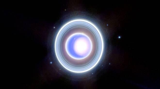 <p>Uranüs ve halkaları, ultra güçlü James Webb Uzay Teleskobu (JWST) tarafından çekilen yeni görüntülerde canlı bir ihtişamla parlıyor.</p>

<p> </p>

<p><strong>(Yeni görüntü)</strong></p>
