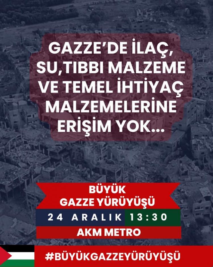 <p>Elektrik, su, yiyecek, ilaç gibi en temel insani ihtiyaçların dahi İsrail kısıtlamasına maruz kalması Gazze'yi insani felaketin eşiğine getirdi. Bölgeye iletilmesine izin verilen yardımlar, milyonlarca Gazzeli vatandaşların ihtiyaçlarını karşılamaktan uzak. DSÖ, aşırı kalabalık, yerinden edilme, su ve atık su tahliye sistemlerine verilen zarar nedeniyle Gazze'nin halk sağlığı faciasının eşiğinde olduğunu aktardı. </p>
