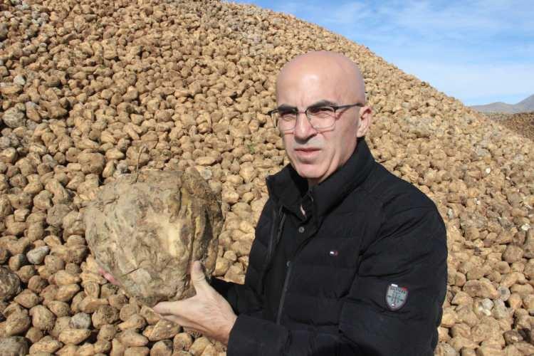 <p>Bu nedenle bu yıl 3 milyon 25 bin ton alım sözleşmesi yapıldı. Bu duruma genel olarak baktığımızda 1 milyon ton civarında bir üretim fazlası olduğunu görüyoruz. Bu da 4 milyon ton üretim demek. Türkiye genelinde 22 milyon ton pancar üretiminin olduğunu varsayarsak, bu üretimin yaklaşık yüzde 20’ye yakınını Karaman ile Konya’nın Karapınar ve Ereğli ilçelerinde üretildiğini söyleye biliriz" diye konuştu.<br />
Karaman’da 5 noktada pancar alımı yapıldığını da kaydeden Bayram, buraya teslim edilen pancarların adeta görüntüsüyle pancar dağları oluşturduğunu sözlerine ekledi.</p>