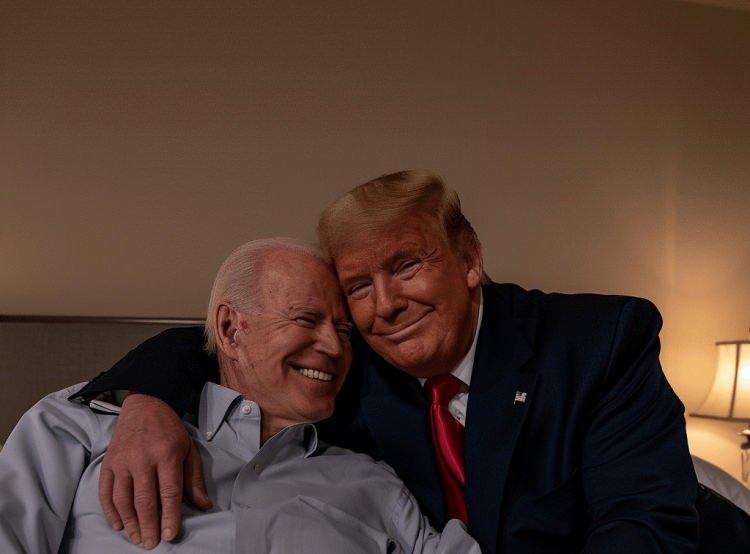 <p><strong>İki sıkı 'dost...' | Biden ve Trump</strong></p>
