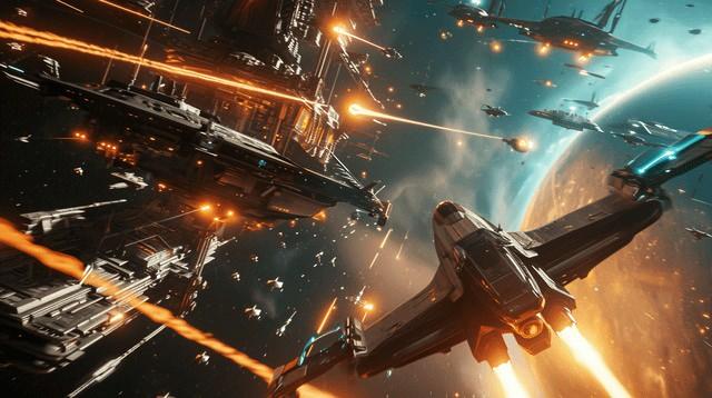 <p><strong>Uzay savaşları...</strong></p>
