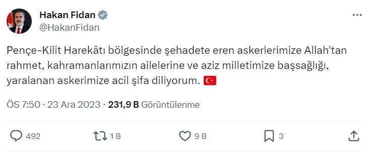 <p><strong>Dışişleri Bakanı Hakan Fidan</strong></p>
