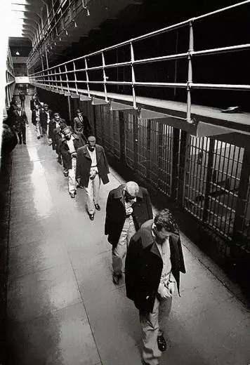 <p>Alcatraz hapishanesini terk eden son mahkumlar, 1963</p>
<p> </p>