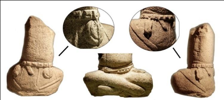 <p>Yine bu kemer tokasının Aşina soyuna mensubiyeti g&ouml;steren bir obje olduğu d&uuml;ş&uuml;n&uuml;l&uuml;rse, tasvirdeki kağan imgesinin G&ouml;kt&uuml;rk İmparatorluğu&rsquo;nun kurucuları olan Bumin ya da İstemi Kağan&rsquo;a ait olma ihtimali ortaya &ccedil;ıkıyor.</p>

<p>Prof. Dr. Zainolla Samashev</p>

<p>&nbsp;</p>

<p>"G&ouml;kt&uuml;rk beyleri komplekse girişte bu labirente dizlerinin &uuml;st&uuml;nde s&uuml;r&uuml;nerek ge&ccedil;iyorlardı"</p>

<p>&nbsp;</p>

<p>Eleke Sazı kompleksinin benzeri anıt mezar komplekslerden ayıran &ouml;zg&uuml;n yapı bileşeni, platformun en doğusunda, dış kapının karşısında yer alan labirent.</p>
