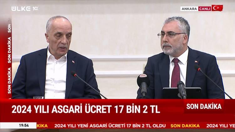 <p>"Gerçekten de hem çalışanlarımızın hem işverenlerimizin ihtiyaçlarını gözönünde bulundurarak, en uygun noktada fikir birliğine varmışlardır. Çalışanlarımızın refahı noktasında özveri gösteren Özgür Bey'e özellikle teşekkür etmek istiyorum."</p>
<p>"Toplumsal mutabakata katkı sağlayacak her türlü yapıcı yaklaşımı çok önemli bulduğumu vurgulamak istiyorum. Tüm sendikalarımıza, kurumlarımıza ve ilgili bakanlıklarımıza mesai arkadaşlarıma şükranlarımı arz etmek istiyorum. Belirlenen yeni miktarın başta asgari ücrete tabi olan çalışanlarımız ve aileleri olmak üzere tüm vatandaşlarımızı memnun edeceğime inanıyorum."</p>